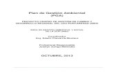 Plan de Gestión Ambiental (PGA) - uned.ac.cr · V.1 Cuadro Resumen de Monitoreo Ambiental 105 Capítulo VI Plan de Comunicación Durante la Fase Preparatoria, ... Cuadro Nº 9 Estructura