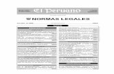 Cuadernillo de Normas Legales - … · 2013-04-11 · de la R.M. N°264-2009-PRODUCE,sobre autorización de recojo, colecta y acopio de algas 399064 ... El semen de bovino deberá
