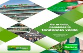 De tu lado, marcamos la tendencia verde - CIBanco€¦ · 01 Perfil Institucional Redefinimos la Banca al ser la primera Institución financiera mexicana en optar por la sustentabilidad