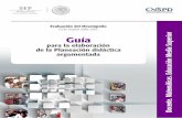 Ciclo Escolar 2016–2017 Guía argumentada Docente ...servicioprofesionaldocente.sep.gob.mx/.../01_E4_GUIA_A_DOCMS.pdf · tancia de lograr la calidad educativa en los planteles de