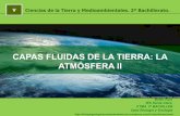 CAPAS FLUIDAS DE LA TIERRA: LA ATMÓSFERA II · Según& la ley& de& Protección& del& Ambiente& Atmosférico,& la contaminación& atmosférica sedeﬁnecomo:& “La# presencia# en#