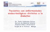 Pacientes con enfermedades endocrinológicas distintas … · Pacientes con enfermedades endocrinológicas distintas a la diabetes Dr. Pedro Valdivielso Felices ... • Nefrolitiasis