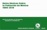 Datos básicos sobre la población de México : 1980 - 2010internet.contenidos.inegi.org.mx/contenidos/productos/prod_serv/... · Tasa de crecimiento natural. Es la tasa por la que