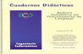 Análisis Semántico en Procesadores de Lenguajedi002.edv.uniovi.es/~cueva/publicaciones/monografias/38_semantico.pdf · compiladores e intérpretes: procesadores de lenguajes de
