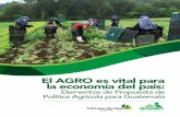 El AGRO es vital para la economía del país - …agrequima.com.gt/site/wp-content/uploads/2017/05/Elementos-de... · agrícola guatemalteco, tomando como punto de partida su participación