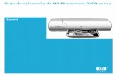 740Guía de referencia de HP Photosmart 0 seriesh10032. · ... instale el software de la impresora y ... utilizar la impresora con un equipo. Buscar más ... incluye información