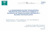 ¿ LA QUIMIOEMBOLIZACIÓN TRANSARTERIAL …sociedadvalencianadecirugia.com/wp-content/uploads/2017/03/La_qui... · tronco celiaco . • Acceso a AH mediante microcatéter. • Inyección