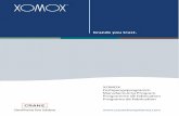 XOMOX Fertigungsprogramm - cranecpe.com · bola con bridas, compactas y compuestas de 3 piezas. La gama de suministro de XOMOX se completa con modelos de pasos múltiples, diseños