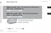 Manual de instrucciones ES de la cámara - … · Para obtener más información, consulte las instrucciones de cada operación. Consulte la página 25 para la grabación, y la página