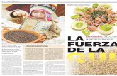 LA PATRIMONIO. NUTRITIVO Y VERSATILIDAD …€¦ · Perú, Glicerio Felices Prado, comenta: "Hemos usado la quinua orgánica en su elaboración; este producto se puede consumir en
