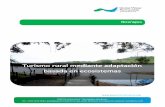 Sectores agrícola e hidroeléctrico en Costa Rica y El … · Mejoramiento de la cobertura vegetal con siembra de frutales Implementación de medidas de conservación hidrológica-