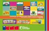 Catálogo de Materiales Chile Crece Contigo · Díptico y Afiche ChCC 6 Gestación Agenda de Salud Control Prenatal 7 Pauta de Riesgo Psicosocial EPSA 7 Guías de Gestación + CD