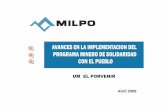 EXPERIENCIA MILPO APORTE VOLUNTARIO - …1).pdf · Estrategia Programática de Intervención. 9Elaborar e impulsar proyectos y programas de desarrollo ... con módulos de crianza
