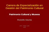 Programa de Actualización en Gestión del Patrimonio …rodolfogiunta.com.ar/recursos/09 GPC.pdf · En Ollantay estudio sobre el drama quechua ... de salir de sí mismo, ... literario