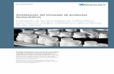 Serialización del envasado de productos farmacéuticosuptime.videojet.com/content/dam/pdf/Argentina - Spanish/White-Paper... · 2 Índice Estándares y requisitos de envasado 3 de