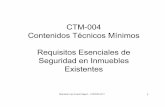 CTM-004 Contenidos Técnicos Mínimos Requisitos …electrico.copaipa.org.ar/attachments/077_017-1-Relevamiento CTM 004... · b) El medidor, el Tablero Principal, los Tableros Seccionales