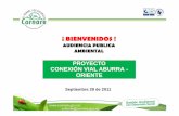 CORNARE TUNEL DE ORIENTE ING JPARRA · turno: Alternativa vial del Sur y Alternativa vial de Santa Elena. En Junio de 1996 : El Gobernador de Antioquia solicita al Ministerio del