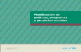 Planificación de políticas, programas y proyectos sociales · a través de las fases del ciclo de las políticas públicas: la fase de identificación del problema (árbol de problemas,