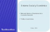 Entorno Social y Económico · Venezuela atraviesa un proceso de transición demográfica, caracterizado por una disminución de la mortalidad y un descenso de la tasa de crecimiento
