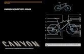 MANUAL DE BICICLETA URBAN - CANYON | …€¦ · a montar por completo una bicicleta a partir de un kit ... Este no es un manual de instrucciones para montar una bicicleta a partir