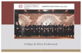 Código de Ética Profesional - Instituto Mexicano de … · 2014-03-14 · II La decisión del IMCP de adoptar las Normas Internacionales En abril de 2008, el Comité Ejecutivo Nacional