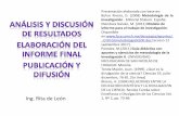 Ing. Rita de León · investigación aplicando técnicas didácticas de presentación de la ... obliga a la objetividad!, es su expresión escrita. ... de diapositivas en ...