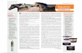 La importancia de los electrolitos C - vetnova.netvetnova.net/complementos/Publicaciones Revistas/Documentacion/412... · La importancia de los electrolitos caballo Salud C on frecuencia