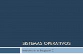 SISTEMAS OPERATIVOS - cartagena99.com · Bibliografía Sistemas Operativos - Introducción a C 3! Problemas resueltos de programación en C F. García, J. Carretero, A. Calderón,