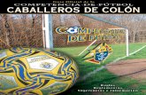TABLA DE CONTENIDO - kofc.org · competencia fútbol soccer. ... New Haven, CT 06510-3326 ... recreación del pueblo o con ligas locales de fútbol juvenil para promover la competencia