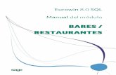 Eurowin Manual del - descargas.merlos-infor.com Estandard/me... · Vales Configuración de TPV Restaurantes Camareros Menús Artículos Configuración Salas Mesas TPV Táctil PDA