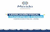 Ley de Ingresos del Municipio de Mérida para el … · Ley de Ingresos del Municipio de Mérida para el ejercicio fiscal 2016 ... Por Licencias de funcionamiento y Permisos ... Fondo