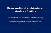Reforma fiscal ambiental en América Latina - cepal.org · Enfoque sistémico y estructural de la RFA ... Composición de la tributación ambiental en América Latina, 2012 (en porcentaje
