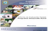 Evaluación Desarrollo Rural 2003 - fao-evaluacion.org.mx · El Programa de Desarrollo Rural (PDR) de la Alianza Contigo 2003 se conforma de tres subprogramas: Apoyo a los Proyectos