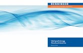 Washing Solutions - Benninger Textile · Elevada potencia de lavado ... Mediante la consideración del ciclo de vida de los procesos, mejoramos toda la cadena de valor añadido de