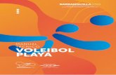 MANUAL TÉCNICO VOLEIBOL PLAYAbarranquilla2018.com/.../2017/11/B2018_Manual_Tecnico_VoleyPlaya.pdf · Carmen Sanjuan Melendez Gestión Deportiva ... CARLOS ALBERTO GRISALES RENGIFO