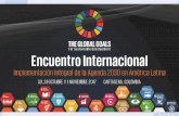 Foro de los Países de América Latina y el Caribe sobre … · Evento paralelo de las Naciones Unidas: “Compromisosy Ruta hacia un Planeta ... Desarrollo Sostenible en América