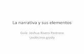 La narrativa y sus elementos - Español Secundario- …jorpy.weebly.com/uploads/4/5/2/6/45262191/tapatea-_la_narrativa_y... · Por su importancia en el desarrollo de dicha ... su