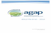 BOLETÍN n°45 - 2016 - Inicio - AGAP - Asociación de … · Zofratacna: Repotenciarán toda su actividad industrial con un nuevo Plan Maestro.....78 CAFÉ .....79 . En Perú, no