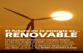 El futuro de la energía esRENOVABLE - efeescuela.es€¦“Hay un eslogan que seña-la como caras a las renova-bles. No es así, lo caro es no actuar frente al cambio cli-mático
