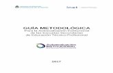 GUÍA METODOLÓGICA - inet.edu.ar³gica_2017.pdf · Secuencia para la elaboración del Proyecto Colectivo de Fortalecimiento ... - Funciones prevalentes del equipo de conducción.