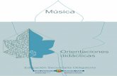 musica orien didac · 2013-11-05 · desarrollar e impulsar prácticas que permitan vivir experiencias musicales desde la el equilibrio entre las maneras en que las personas nos enfrentamos