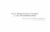 Los Procesos Civiles y su Tramitación - ucsderechoucsderecho.cimsacr.com/archivos/ProcesalCivil II/Libro Los Procesos... · Arreglos conciliatorios ... los procedimientos en materia