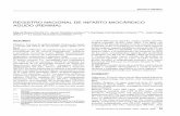 RegistRo NACioNAl de iNfARto MioCáRdiCo Agudo …sisbib.unmsm.edu.pe/bvrevistas/cardiologia/v34_n2/pdf/a02v34n2.pdf · recomendaciones vigentes de tratamiento de IMA. La Sociedad
