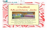 Outlet Muebles Jeb€¦ · equipado un cajón con ladrillo refractario para los cilindros. Bancada estructura, frentes metálicos color Ral 5014. ... el precio outlet respetado.