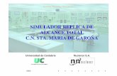 SIMULADOR REPLICA DE ALCANCE TOTAL C.N. STA. MARIA DE …personales.unican.es/corcuerp/idi/Presentacion_SimUC.pdf · • PNL 947- Control de niveles en separadores de humedad. 931