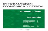 Contenido - El portal único del gobierno. | gob.mx€¦ · Nuevo León contaba en 2012 con una longitud carretera de 7,333 km, 1,091.9 km de vías férreas, dos aeropuertos internacionales