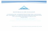 REPÚBLICA DE PANAMÁ - siacap.gob.pa · SIACAP (ERP), que tendrá a su cargo la apertura, registro y pago de las cuentas ... la participación de cada integrante en términos porcentuales,