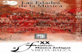 Maquetación 1 - Festival de Música Antigua de Úbeda …festivalubedaybaeza.com/wp-content/uploads/2017/08/Retrospectiva... · LA MÚSICA EN LOS MONUMENTOS DE VANDELVIRA (del 19