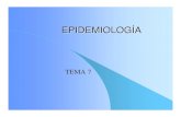 EPIDEMIOLOG ÍA - uam.es · Qu é es la Epidemiolog ía Concepto: – estudio de la frecuencia, distribución y determinantes de las enfermedades y condiciones de morbilidad en