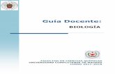 Guía Docente - quimicas.ucm.esquimicas.ucm.es/data/cont/media/www/pag-100675/curso 2017-18... · Exponer las ventajas de la multicelularidad. 7.- Definir niveles de complejidad en